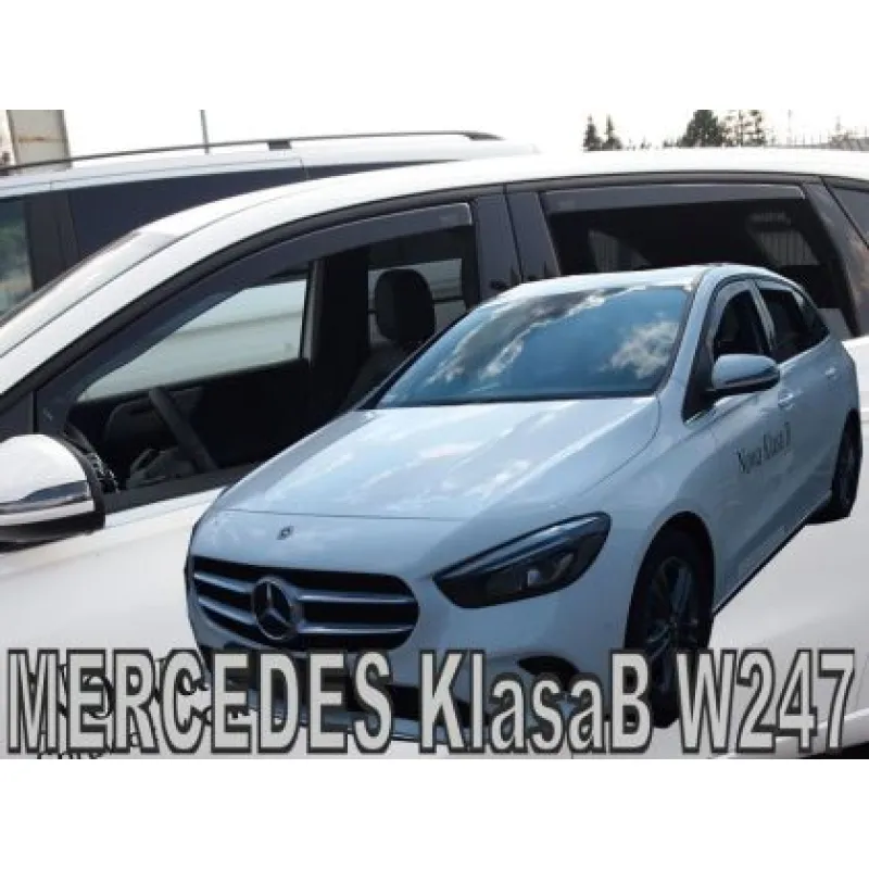 Ανεμοθραύστες για MERCEDES B-Class W247 (2019+) 5d - 4 τμχ. εμπρός και πίσω Ανεμοθραύστες για MERCEDES B-Class W247 (2019+) 5d - 4 τμχ. εμπρός και πίσω