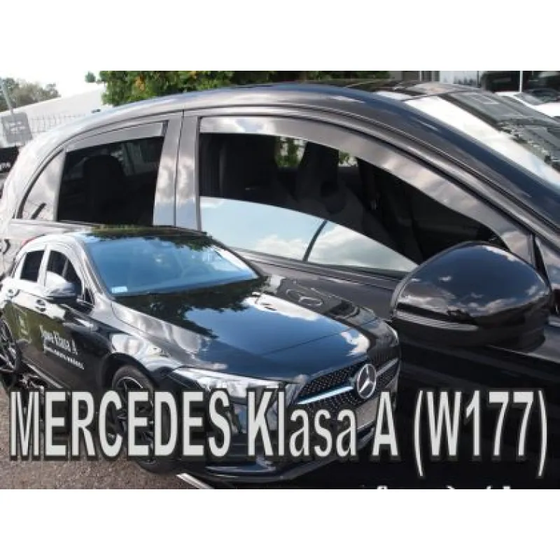 Ανεμοθραύστες για MERCEDES A-Class W177 (2019+) 5d - 4 τμχ. εμπρός και πίσω Ανεμοθραύστες για MERCEDES A-Class W177 (2019+) 5d - 4 τμχ. εμπρός και πίσω
