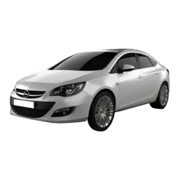 Πατάκι λαστιχένιο για πορτ - μπαγκάζ για  Opel Astra J (2012+) Sedan with a mini tyre - 1τμχ.