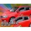 Ανεμοθραύστες για Skoda Fabia (2014+) ( Long) 5 πορτο , combi- 4 τμχ εμπρός και πίσω Ανεμοθραύστες για Skoda Fabia (2014+) ( Long) 5 πορτο , combi- 4 τμχ εμπρός και πίσω