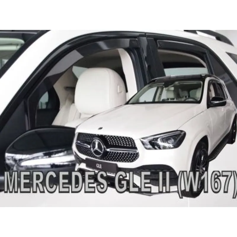 Ανεμοθραύστες για MERCEDES GLE II (W167) (2019+) - 4 τμχ. εμπρός και πίσω Ανεμοθραύστες για MERCEDES GLE II (W167) (2019+) - 4 τμχ. εμπρός και πίσω