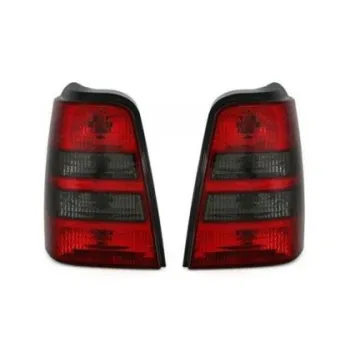 Πίσω φανάρια για Vw Golf III combi - μαύρα  chrome - σετ 2τμχ.