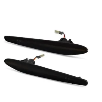 Led φλας φτερού για Alfa Romeo 159  / Brera (2006+) / Spider (2006+) / Lancia Delta / Ypsilon - φιμέ με τρεχούμενο φλας - σετ 2τμχ.