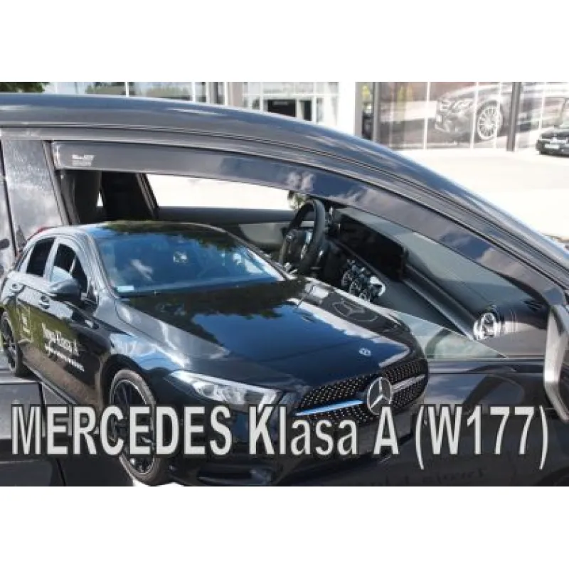 Ανεμοθραύστες για Mercedes A W177 5D (2018+) - 2 τμχ. εμπρός Ανεμοθραύστες για Mercedes A W177 5D (2018+) - 2 τμχ. εμπρός