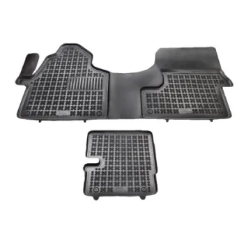 Λαστιχένια πατάκια Rezaw Plast για MERCEDES Sprinter (2006-2018) / Sprinter (2018+) - 2 seats - τύπου σκαφάκι - 3τμχ.