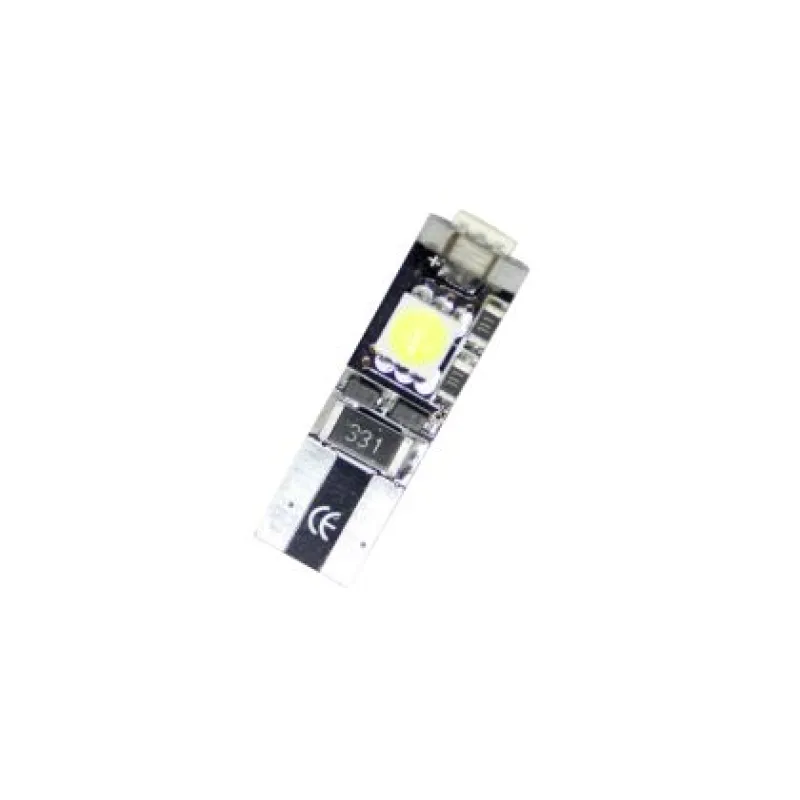 LEd λάμπα τύπου Τ10 με 3 SMD led - CANBUS 4300K - 1τμχ. LEd λάμπα τύπου Τ10 με 3 SMD led - CANBUS 4300K - 1τμχ.