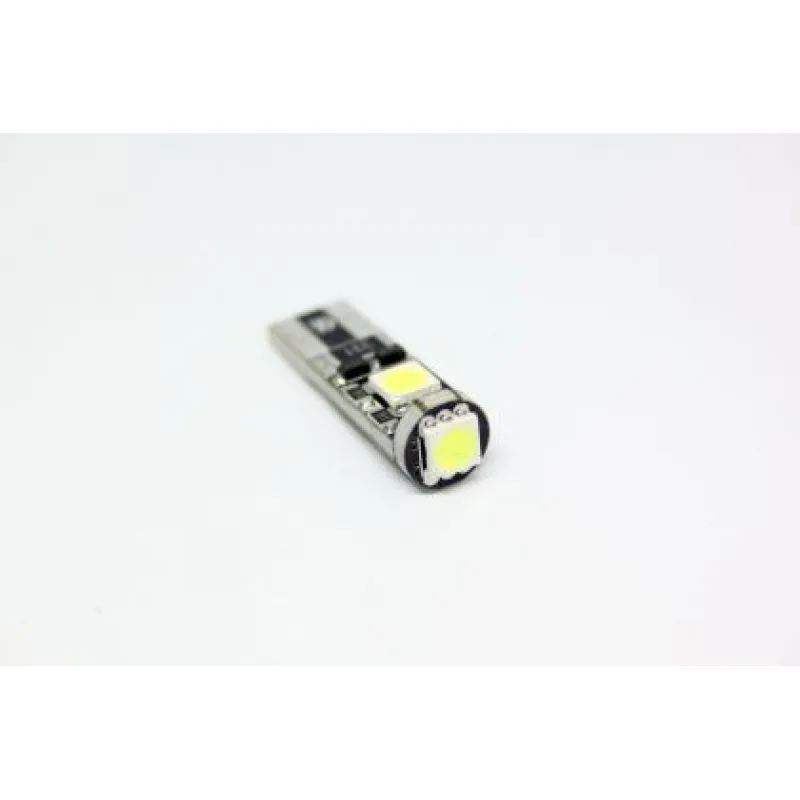 LEd λάμπα τύπου Τ10 με 3 SMD led - CANBUS 4300K - 1τμχ. LEd λάμπα τύπου Τ10 με 3 SMD led - CANBUS 4300K - 1τμχ.