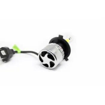 Led λάμπες Η4 Bi-led για μεσαία ή μεγάλα φώτα S2 7600 lumen , 36 Watt - COB 6000K - 2τμχ.