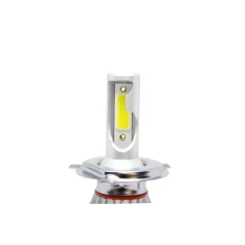 Led λάμπες H4 για μεσαία και μεγάλα φώτα 7600 lumen , 36 Watt - COB 6000K - 2τμχ.