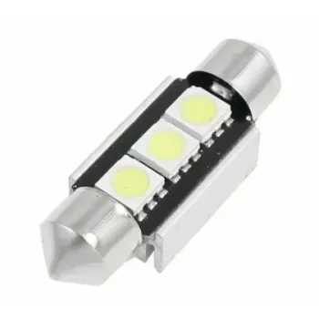 Led λάμπα πλαφονιέρας 42mm 3smd 5050 canbus - 1 τμχ.
