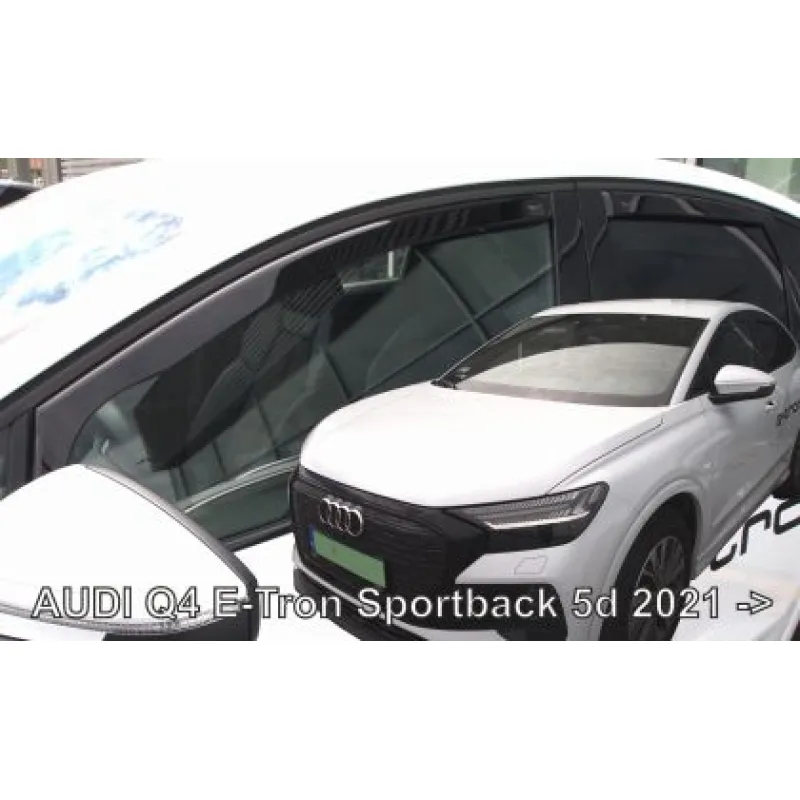 Ανεμοθραύστες για Audi Q4 E-Tron Sportback (2021+) 5 πορτο - 4τμχ. εμπρός και πίσω Ανεμοθραύστες για Audi Q4 E-Tron Sportback (2021+) 5 πορτο - 4τμχ. εμπρός και πίσω