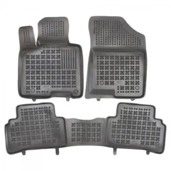 Λαστιχένια πατάκια Rezaw Plast για HYUNDAI Tucson III (2018-2020) / Tucson IV (2020+) / KIA Sportage V (2021+) - τύπου σκαφάκι - 3τμχ.