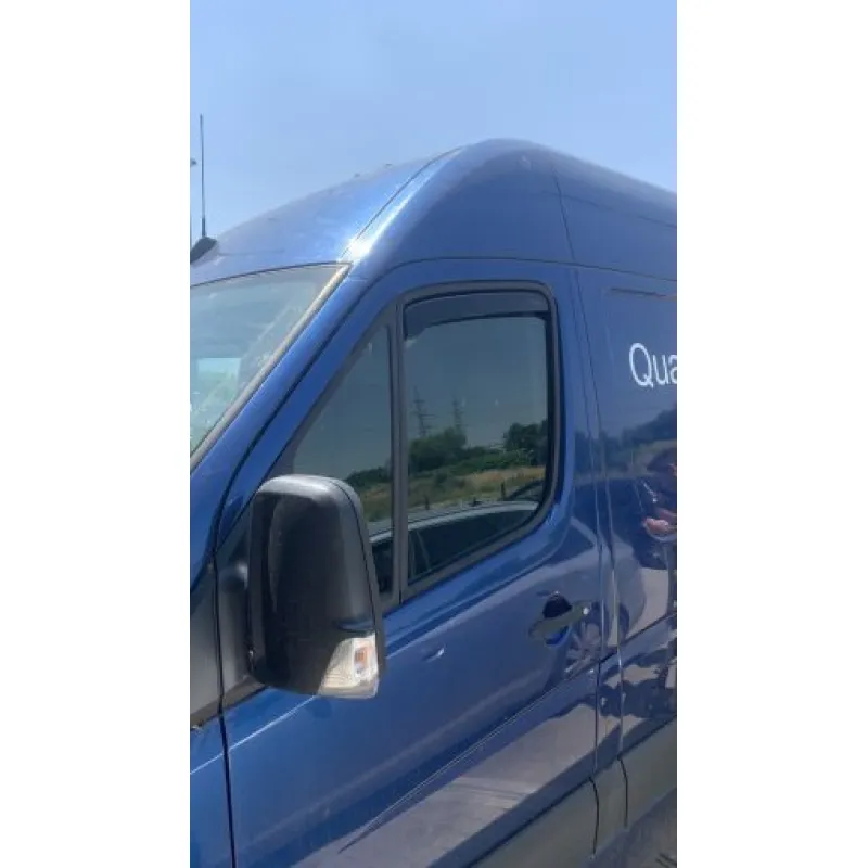 Ανεμοθραύστες για Mercedes Sprinter /Vw Crafter (2006+) μόνο πάνω μέρος 2 τμχ. εμπρός