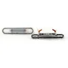 Πλαφονιέρα πίσω πινακίδας για Mercedes W124 / W201 (1982-1998) / W202 C-CLASS (1993-1996), 105x22 mm - 2 τμχ. Πλαφονιέρα πίσω πινακίδας για Mercedes W124 / W201 (1982-1998) / W202 C-CLASS (1993-1996), 105x22 mm - 2 τμχ.