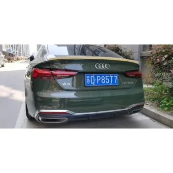 Αεροτομή πορτ μπαγκάζ για Audi A5 coupe (2016+) - μαύρη γυαλιστερή
