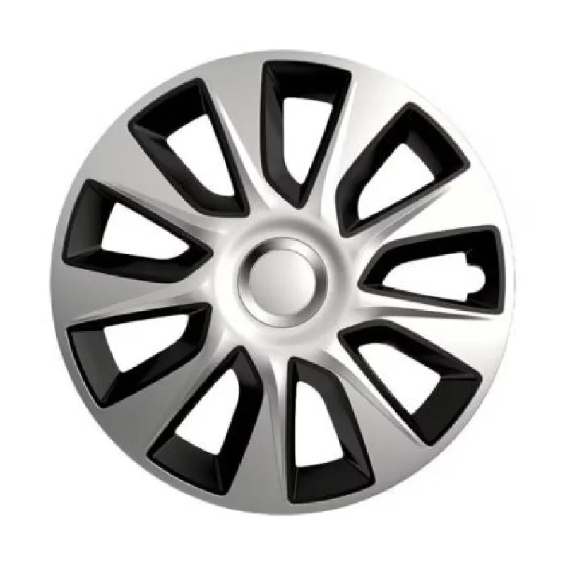 Τάσια Versaco Stratos Ασημί / Μαύρο - 15" σετ - 4τμχ. Τάσια Versaco Stratos Ασημί / Μαύρο - 15" σετ - 4τμχ.