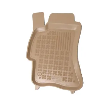 Λαστιχένια πατάκια Rezaw Plast για SUBARU Impreza (2007-2011) / Forester (2008-2013) / Legacy (2004-2009) - τύπου σκαφάκι - μπεζ - 4τμχ.