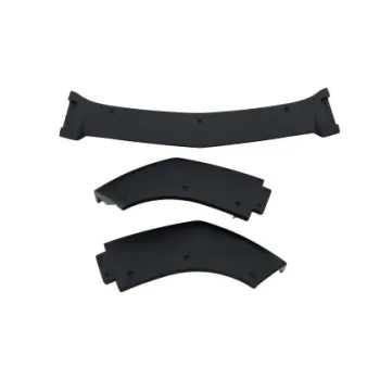 Spoiler εμπρός προφυλακτήρα για Mercedes W204 C-class (2007-2013)- μαύρο γυαλιστερό