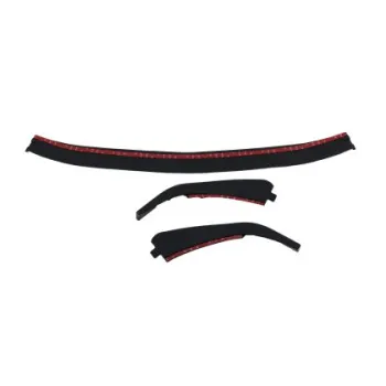 Spoiler εμπρός προφυλακτήρα για Mercedes W206 C-class (2022+) Brabus Style- μαύρο γυαλιστερό