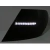 Πίσω φανάρια led για Mercedes C-CLASS W204 (2007-2011) - μαύρα - σετ 2τμχ.
