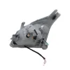 Φανάρια εμπρός angel eyes για Toyota Land Cruiser 120 (2003-2009) - μαύρα , με λάμπες (Η7) - σετ 2τμχ.