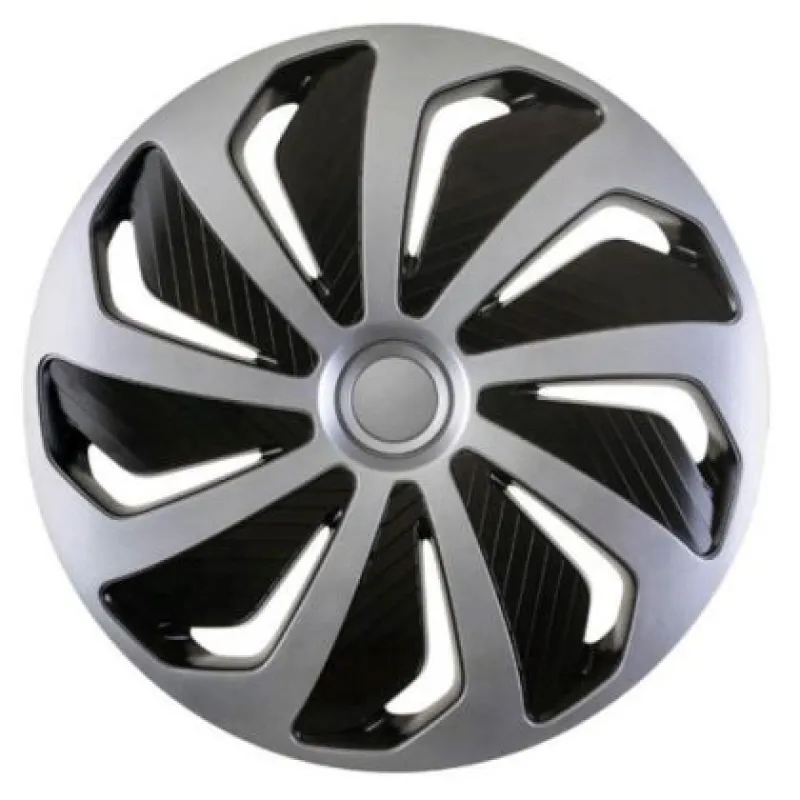 Τάσια Versaco Wind Ασημί / Μαύρο - 15'' σετ - 4τμχ. Τάσια Versaco Wind Ασημί / Μαύρο - 15'' σετ - 4τμχ.