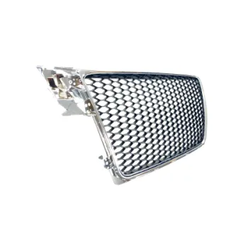 Μάσκα χωρίς σήμα για Audi A4  / S4  B8 (2008-2011) - RS LOOK με πλαίσιο χρωμίου