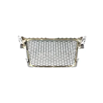 Μάσκα χωρίς σήμα για Audi A4  / S4  B8 (2008-2011) - RS LOOK με πλαίσιο χρωμίου