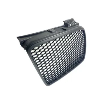 Μάσκα για χωρίς σήμα για Audi A4 B7 (2004-2007) - RS LOOK - μαύρη  ματ