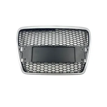 Μάσκα χωρίς σήμα για Audi A6 4F (2004-2008) - με πλαίσιο χρωμίου RS Look