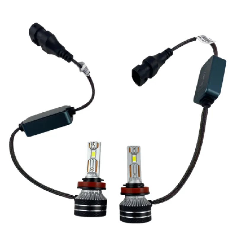 Led λάμπες H11 / H8 / H9 Streetech μοντέλο STN2 για μεσαία ή μεγάλα φώτα 150 000 lux , 45 Watt - CANBUS 6000K - 1500% πιό έντονη φωτεινότητα 2τμχ. Led λάμπες H11 / H8 / H9 Streetech μοντέλο STN2 για μεσαία ή μεγάλα φώτα 150 000 lux , 45 Watt - CANBUS 6000K - 1500% πιό έντονη φωτεινότητα 2τμχ.