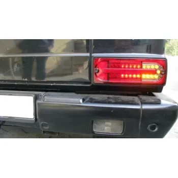 Πίσω φανάρια led για Mercedes W461/W463 G-CLASS (1990-2012) - φιμέ - σετ 2τμχ.
