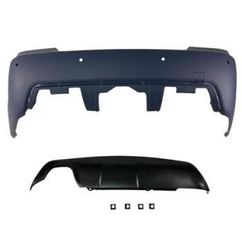 Πίσω προφυλακτήρας για BMW E60 sedan - M pack design χωρίς parktronic (2003-2010) και με parktronic (2007-2011)
