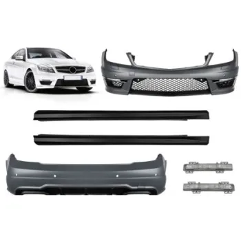 Body kit για Mercedes C- class W204  (2007-2015) C63 AMG Design - Coupe 2D