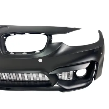 Προφυλακτήρας εμπρός για BMW F30 (2011+) - M3 με lip - με ανοίγματα για parktronic, για προβολάκια