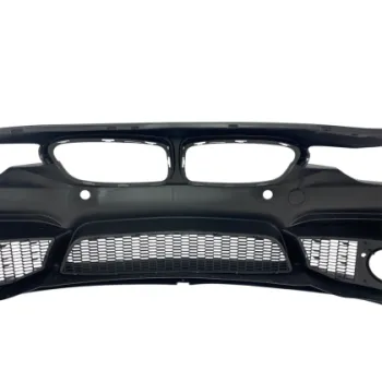 Προφυλακτήρας εμπρός για BMW F30 (2011+) - M3 με lip - με ανοίγματα για parktronic, για προβολάκια