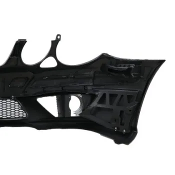 Προφυλακτήρας εμπρός για Mercedes W211 E-Class (2006-2009) - AMG Design με LED φώτα ημέρας, με ανοίγματα parktronik