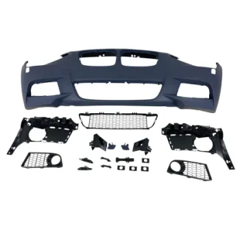 Προφυλακτήρας εμπρός για BMW 1 Series F20 (2011-2014) - M pack design χωρίς ανοίγματα parktronic, με πιτσιλίθρες