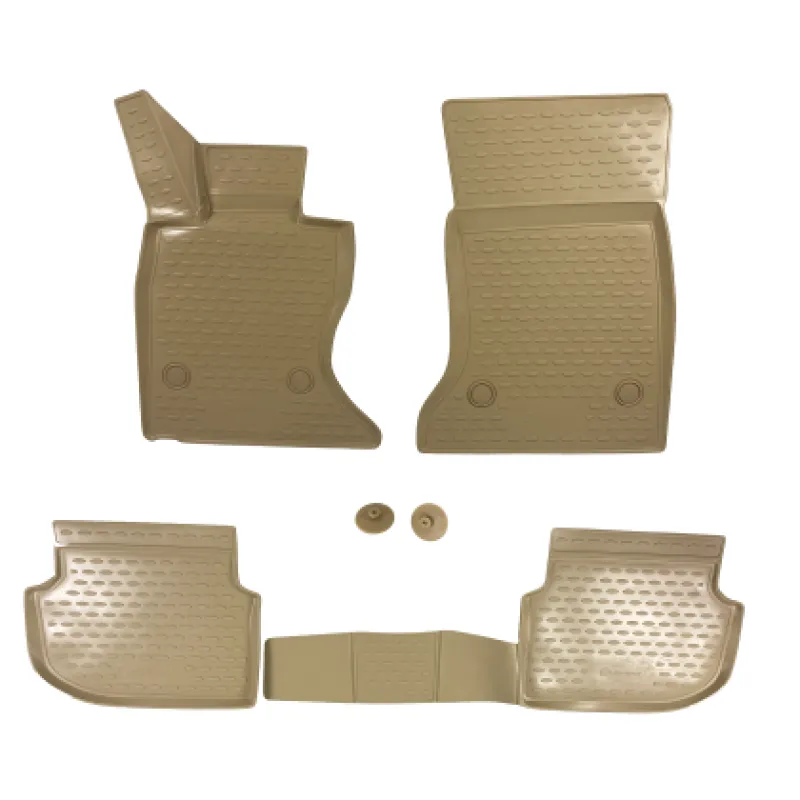 3D Λαστιχένια πατάκια για BMW σειρά 5 F10 / F11 (2010-2013) 4τμχ. - μπεζ 3D Λαστιχένια πατάκια για BMW σειρά 5 F10 / F11 (2010-2013) 4τμχ. - μπεζ