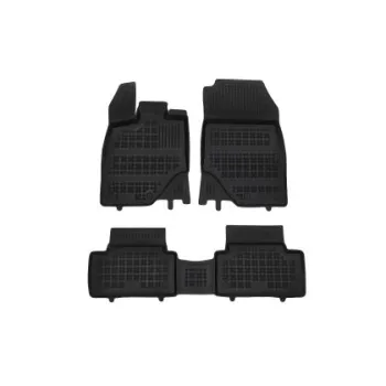 Λαστιχένια πατάκια Rezaw Plast για Peugeot 3008 Electric (2024+) τύπου σκαφάκι - 3τμχ.