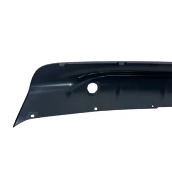 Diffuser πίσω προφυλακτήρα για BMW E46 - M pack design μονό για διπλή εξάτμιση