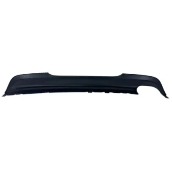 Diffuser πίσω προφυλακτήρα για BMW E90 - M pack design μονό για διπλή εξάτμιση