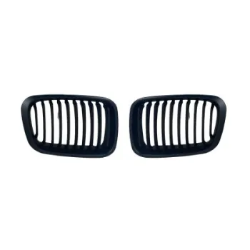 Μάσκα για BMW E46 sedan και combi (1998-2001) και compact (2001-2005) - μαύρη - 2τμχ.