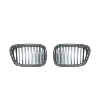 Μάσκα για BMW  E39 (1995-2003) - carbon κυρτή - 2τμχ.