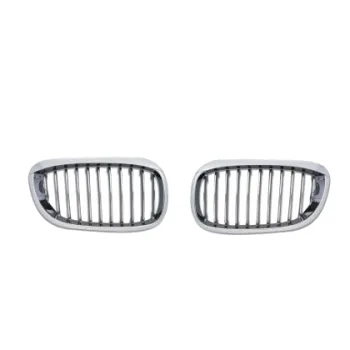 Μάσκα για BMW E46 coupe (2003+) - χρωμίου - 2τμχ.