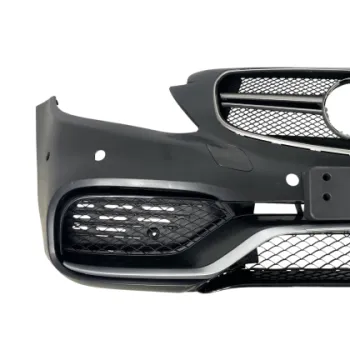 Προφυλακτήρας εμπρός για Mercedes C-class W205 (2014+) - AMG look - με diffuser και μπούκες