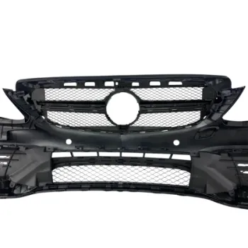 Προφυλακτήρας εμπρός για Mercedes C-class W205 (2014+) - AMG look - με diffuser και μπούκες