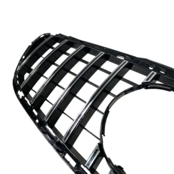 Μάσκα για Mercedes W212 E-class (2014-2015) chrome/black - GT