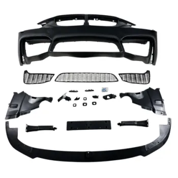 Προφυλακτήρας εμπρός για BMW F30 (2011+) - M3 με lip - χωρίς ανοίγματα για parktronic