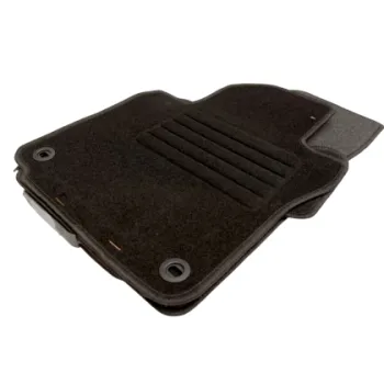 Πατάκια μοκέτα για Vw Golf 5 / 6 / Jetta (2005-2011) με οβάλ κουμπώματα - 4τμχ.